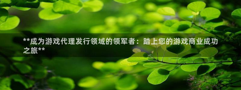 蓝狮在线注册平台是什么：**成为游戏代理发行领域的领军者：踏上您的游戏商业成功
之旅**